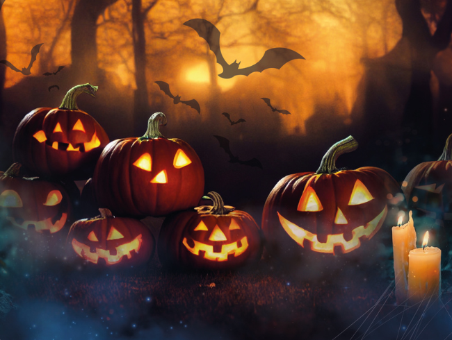 บุฟเฟต์มื้อค่ำวันฮาโลวีน